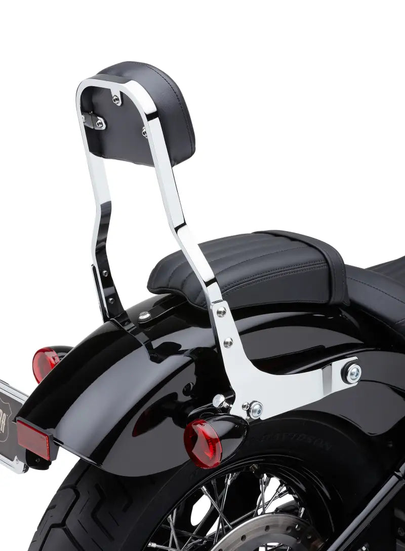 Short Sissy Bar Chrome Flst/C/N/S/Sc 00 17 - COBRA