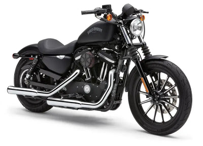 3" Rpt Slip Ons Chrome Sportster 04 13 - COBRA