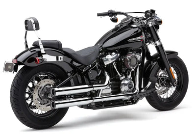 3" Rpt Slip Ons Chrome Softail 18 22 - COBRA
