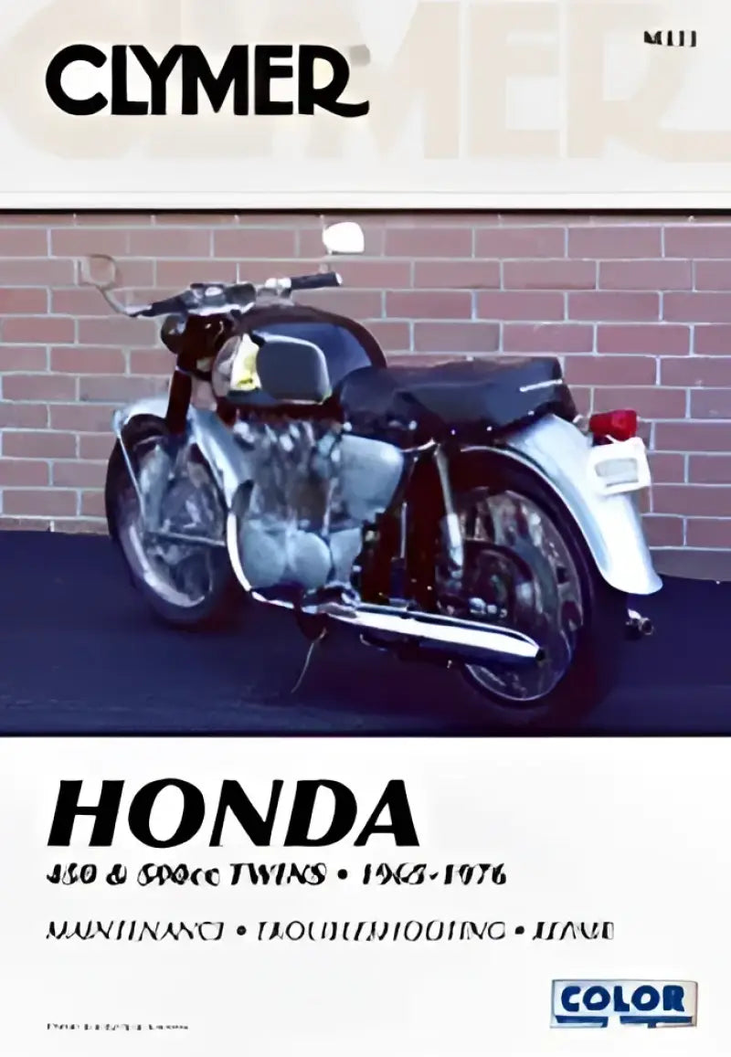 CM333 Clymer Repair Manual Hon Cb450/500T