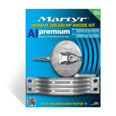 Yamaha 200-250 HP Anode Kit - Aluminum for RV, Automotive, Powersports, off-road, marine, exterior, truck accessories, interior, truck bed, rv parts, Marine, AVADA - Best Sellers