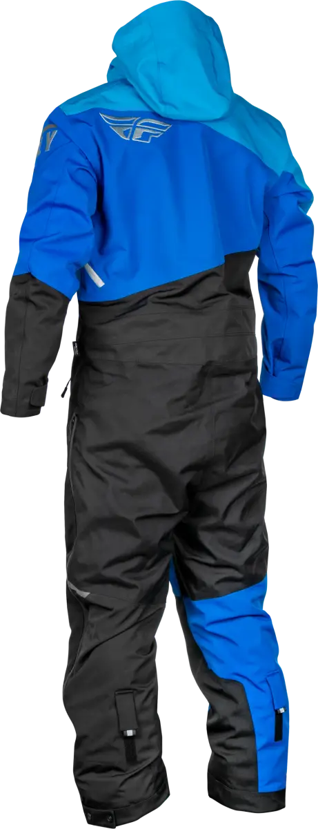 Blue and black snowsuit from Cobalt Shell Monosuit Blue/Grey Sm, perfect for powersports fun