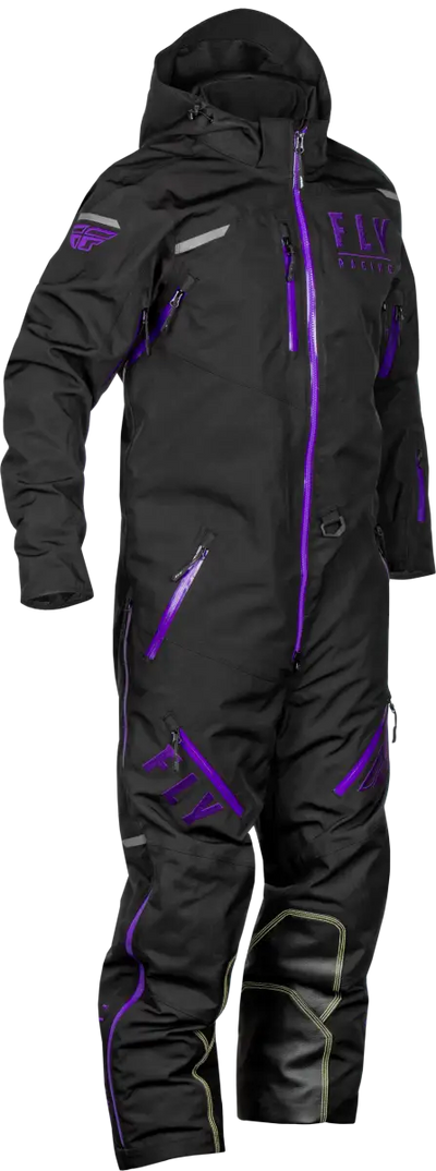 Black and purple snowsuit perfect for powersports and RV parts & accessories wear