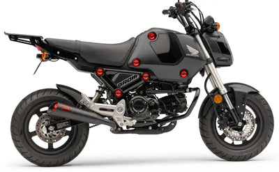 Solo Luggage Rack Black Formed Hon Grom - COBRA
