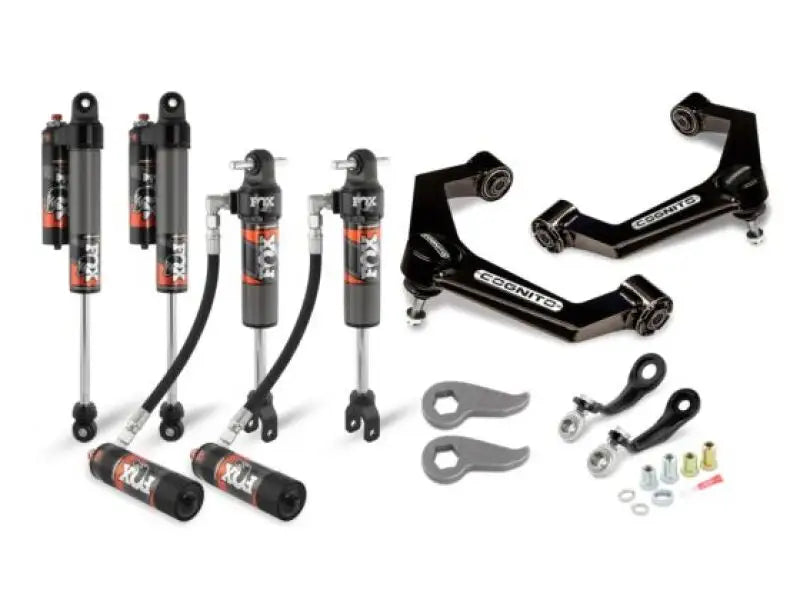 Cognito 20-24 Chevy Silv/Sierra 2500/3500HD 2WD/4WD 3in Elite Lvlng Kit w/ Fox 2.5 Elite Perf Series - Cognito