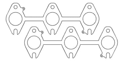 Cometic Dodge Cummins 5.9L 24V/24VCR .040in MLS (2) 3 Port Exhaust Gasket 