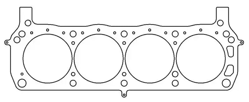 Four-cylinder engine head gasket for Cometic Ford MLS-5 headgasket with AFR heads