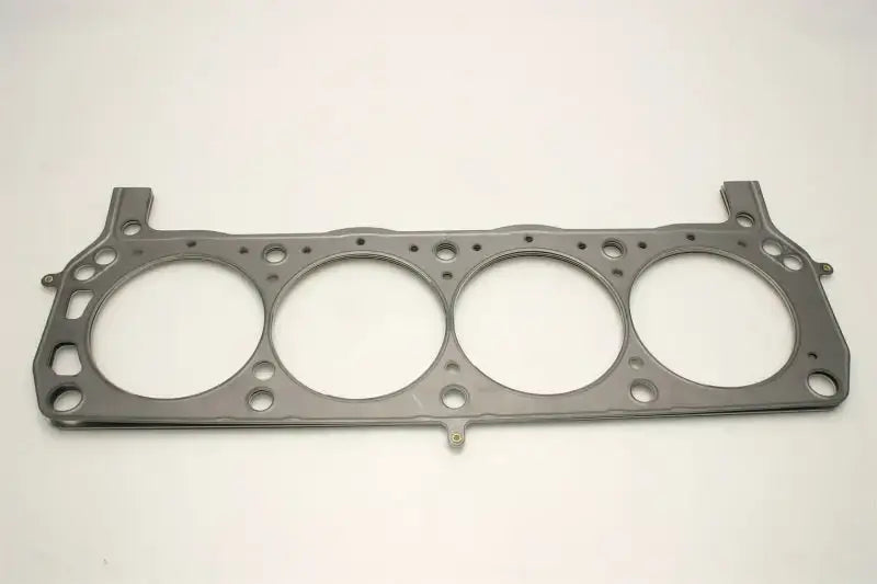 Metal head gasket with four cylinder openings for Cometic Ford MLS-5 Headgasket with AFR heads