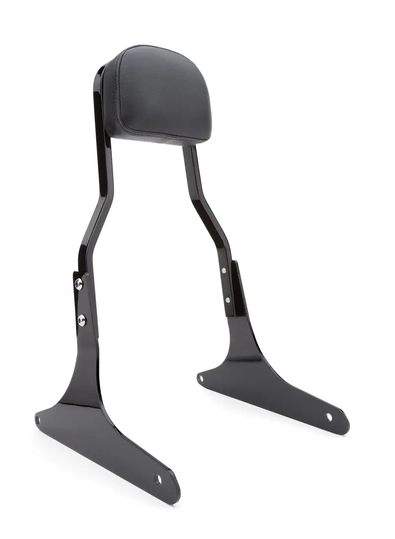 Short Sissy Bar Black Flst 07 17 - COBRA