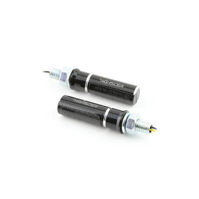 Conero Led Turn Signal Pair Smoke Lens Black 