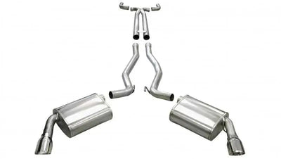 CORSA Performance Corsa 10-13 Chevrolet Camaro Convertible SS 6.2L V8 Manual Polished Sport Cat-Back + XO Exhaust