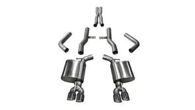 CORSA Performance Corsa 17-18 Dodge Challenger 5.7L V8 Xtreme Cat-Back Dual Rear Exit w/3.5in Polished Tips
