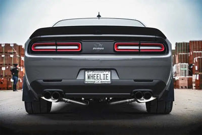 Corsa 19-21 Challenger SRT/Hellcat/Demon/Redeye 2.75in Valved CB DRE w/ Twin 3.5in Pol Blk PVD Tips 