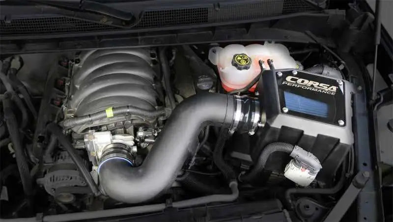 Corsa 2019+ Chevrolet Silverado 6.2L V8 1500 Closed Box Air Intake With MaxFlow 5 Oiled Filter 