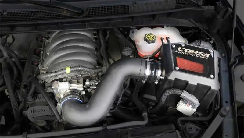 Corsa 2019+ Chevrolet Silverado 6.2L V8 1500 Closed Box Air Intake With DryTech 3D Dry Filter 