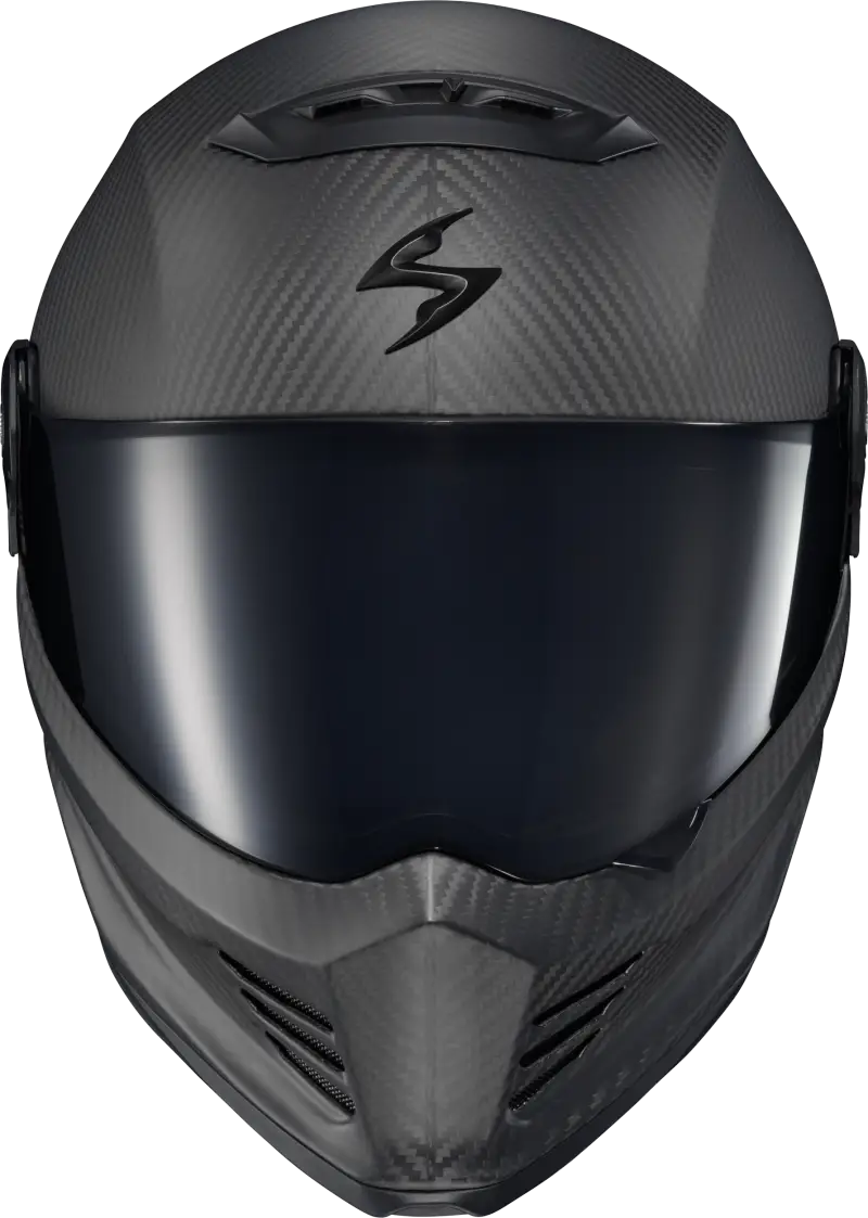 Covert Fx Carbon Full Face Helmet Matte Black 2x