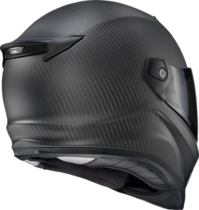 Covert Fx Carbon Full Face Helmet Matte Black Sm