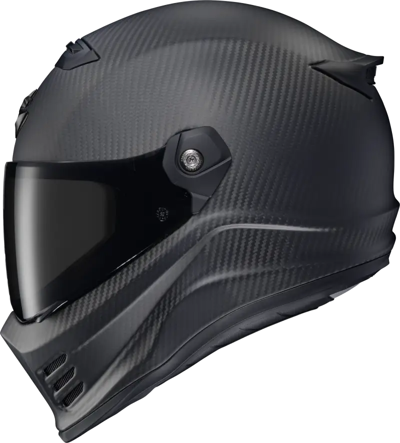 Covert Fx Carbon Full Face Helmet Matte Black Sm