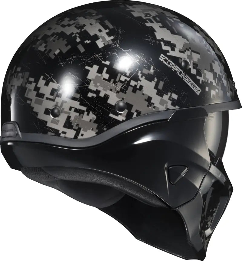Covert X Open Face Helmet Digicamo Sm - SCORPION EXO