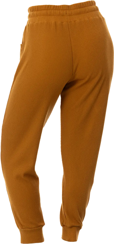 Cozy Waffle Pants Fawn Xs
