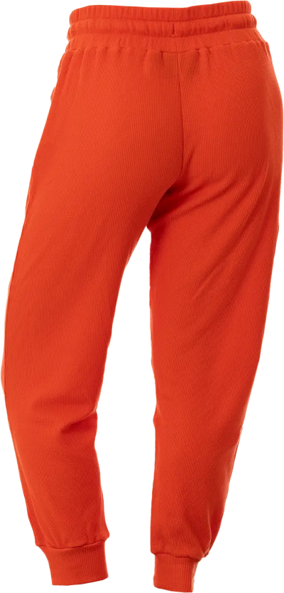 Cozy Waffle Pants Poppy 3x
