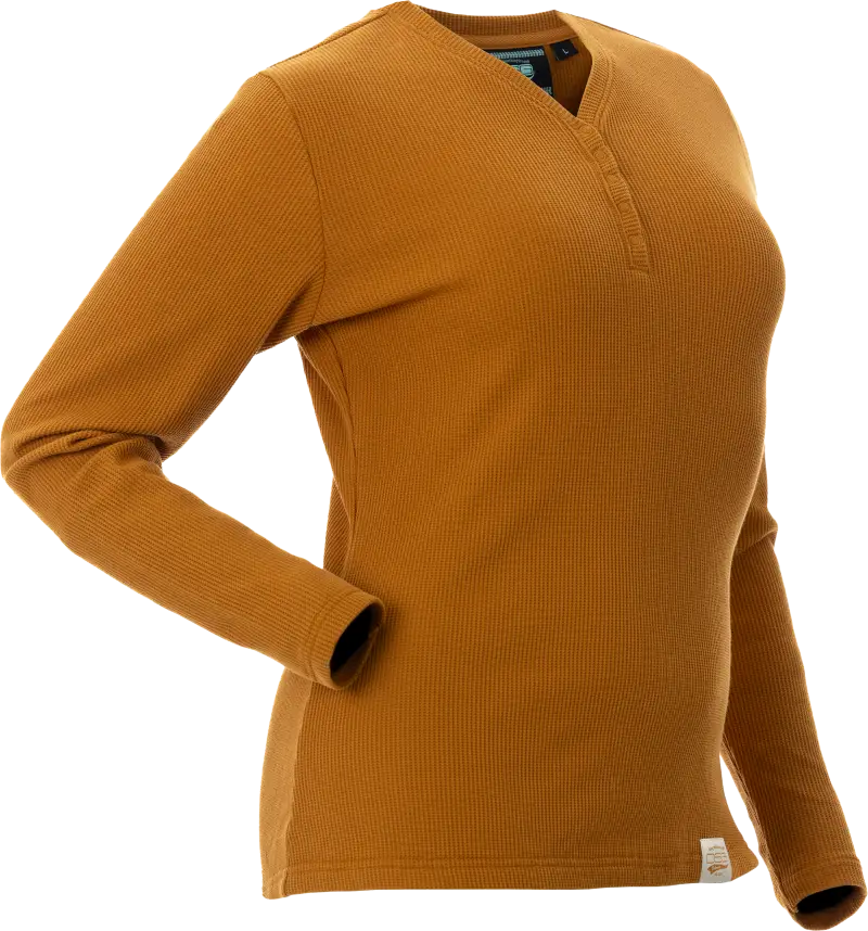 Cozy Waffle Shirt Fawn Md