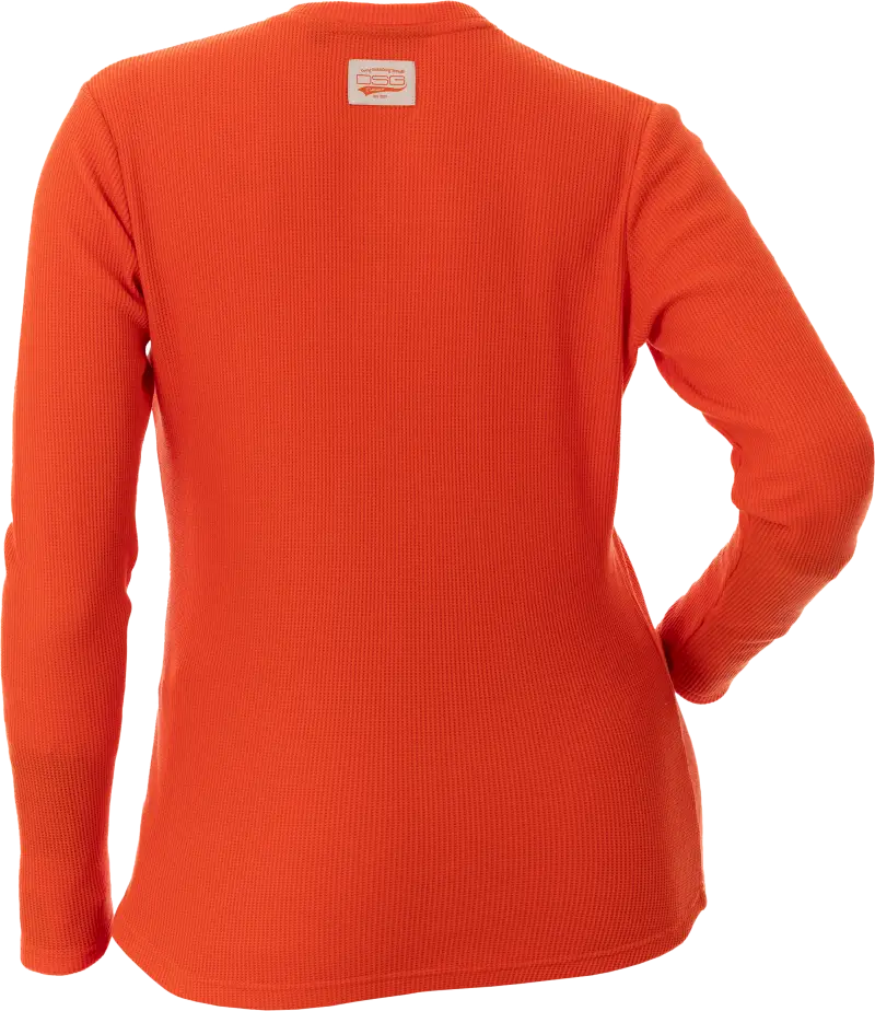 Cozy Waffle Shirt Poppy 3x