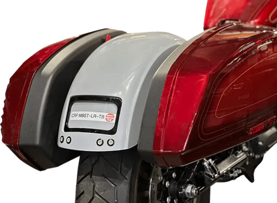 CRF-M8ST-LR-B Baggernation The Fix Rear Fender Kit Black M8 Softail Low Rider S - RV and Auto Parts