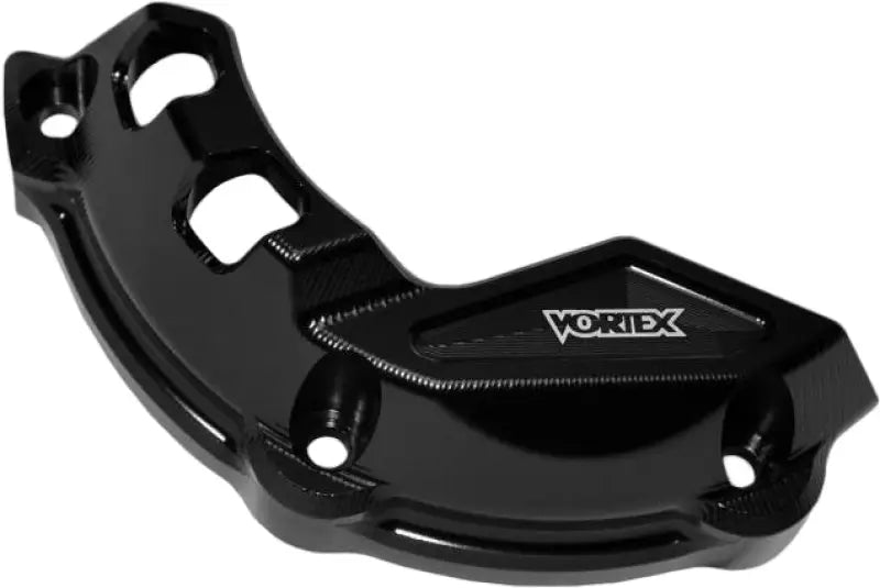 Black motorcycle engine cover for CS157K case guard on BMW bike