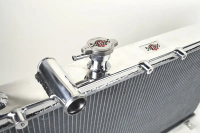 Shiny chrome Honda S2000 radiator for the Honda S2000 S2000 radiator upgrade