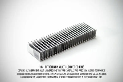 CSF 08-15 Subaru Impreza WRX/STI 1-Row 31mm High-Performance Aluminum Radiator - Black - Truck & Automotive