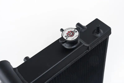 CSF 08-21 Subaru WRX/STI 2-Row 42mm Race-Spec All Aluminum Radiator - Black - Cooling