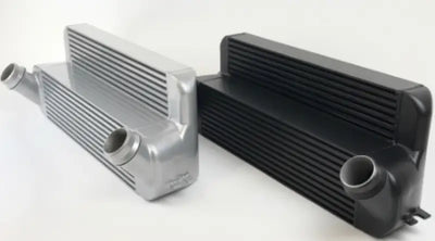 CSF 15-18 BMW M2 (F30/F32/F22/F87) N55 High Performance Stepped Core Bar/Plate Intercooler - Black - Truck & Automotive