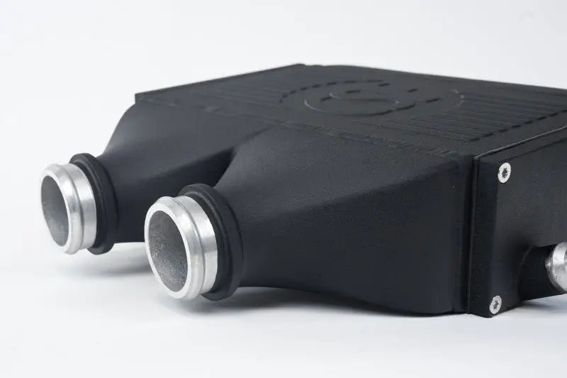 CSF 2014 + BMW M3/M4 (F8X) Top Mount Charge-Air-Cooler - Crinkle Black - Truck & Automotive