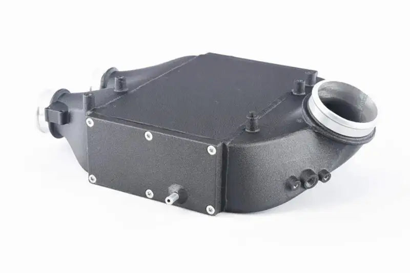 CSF 2014 + BMW M3/M4 (F8X) Top Mount Charge-Air-Cooler - Crinkle Black - Truck & Automotive