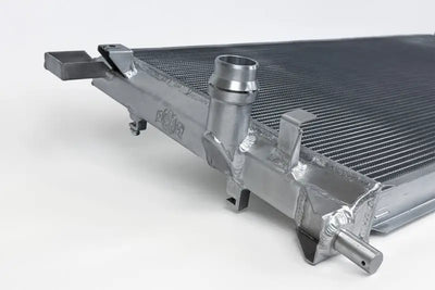 Silver metal radiator for Ford Bronco and Ranger, perfect truck parts & accessories