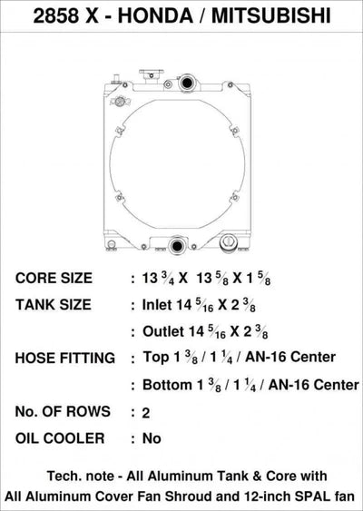 CSF 2858X