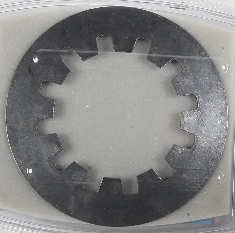 Metal lock washer with inner teeth for CSK903 clutch springs and clutch assemblies