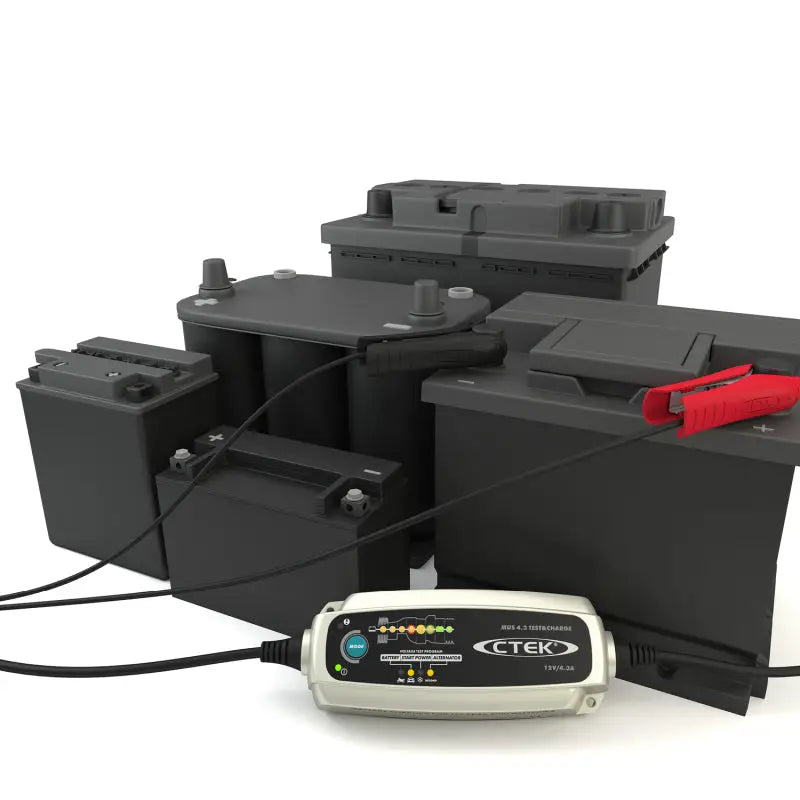 CTEK Battery Charger - MUS 4.3 Test & Charge - 12V - Truck Automotive