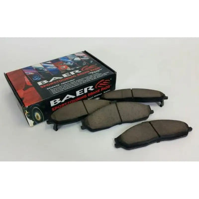 Automotive brake pads with packaging for D1304 Baer Brakes Baer Sport Pad