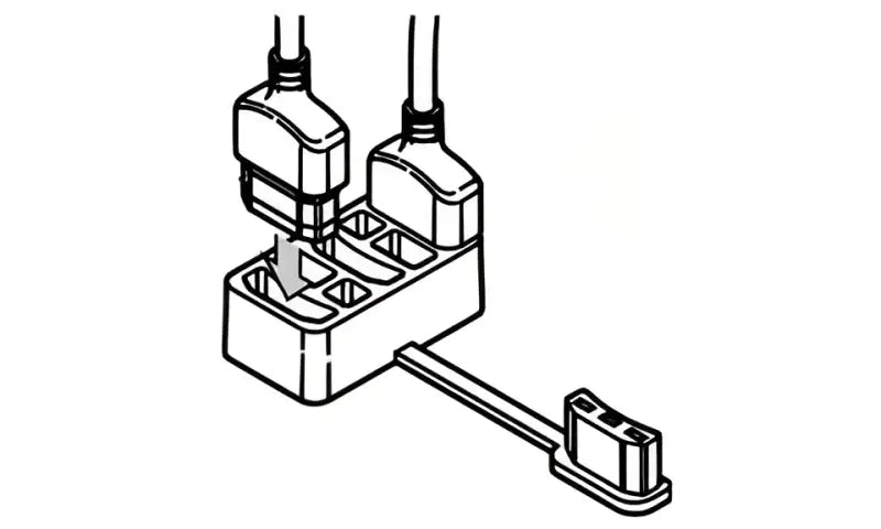 D244 Raymarine Seatalk 3-Way Junction Block - Marine Network Port Expander