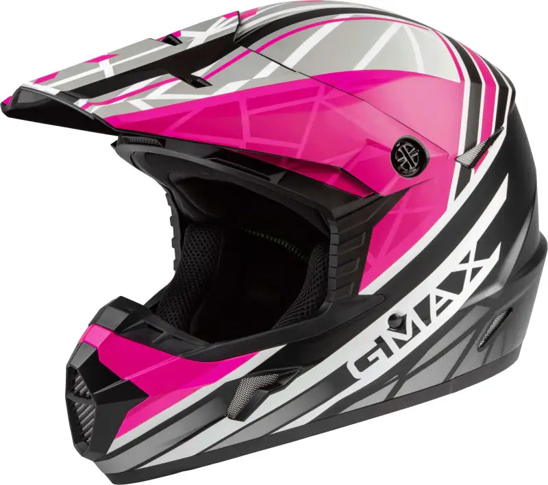 GMAX D3461343 Mx 46 Off Road Mega Helmet Matte Black/Neon Pink Xs
