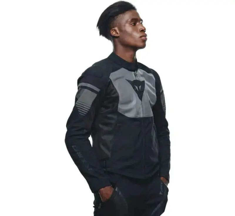 Dainese Air Fast Tex Jacket Black/Gray/Gray Size - 54 - RV and Auto Parts