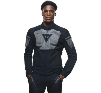 Dainese Air Fast Tex Jacket Black/Gray/Gray Size - 54 - RV and Auto Parts