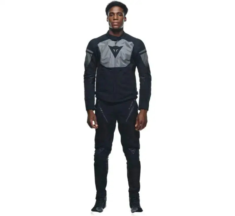 Dainese Air Fast Tex Jacket Black/Gray/Gray Size - 58 - RV and Auto Parts