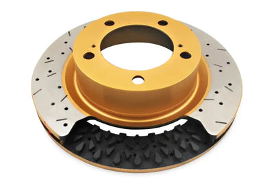 DBA Street Series Rotor: Gold Silver Brembo Slotted Design for Pontiac GTO