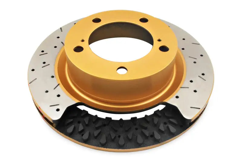 DBA Street Series Rotor: Gold Silver Brembo Slotted Design for Pontiac GTO