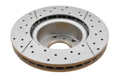 DBA Street Series front rotor for 04 Pontiac GTO with drilled and slotted design