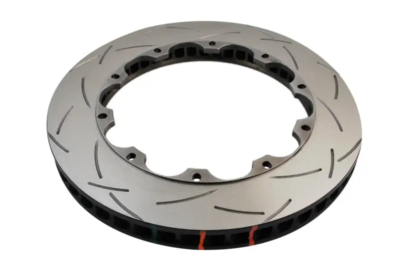 Slotted brake rotor from DBA 5000 Series Slotted Brake Rotor line with vented design