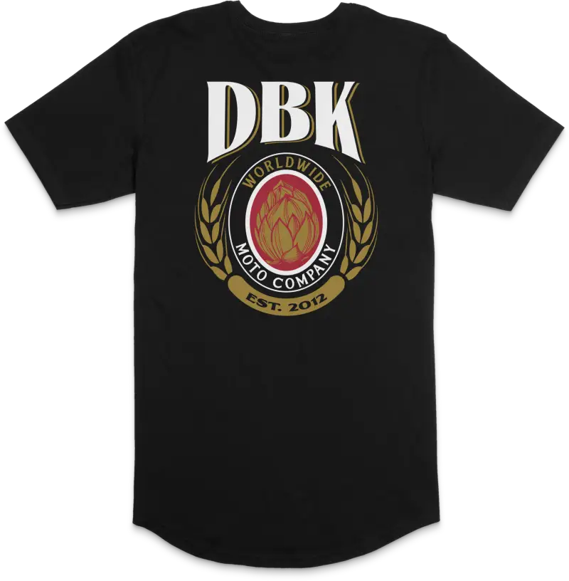 Dbk Beer Co Premium Tee Black Lg - DBK